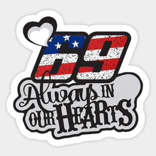 Nicky Hayden Love Sticker